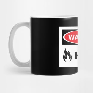 warning, hot Mug